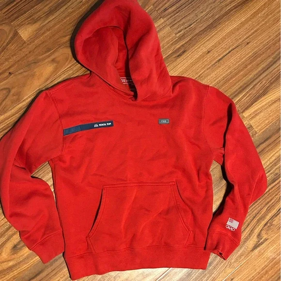 Figs USA red sweatpants and hoodie medical team Olympics size small - Picture 2 of 7